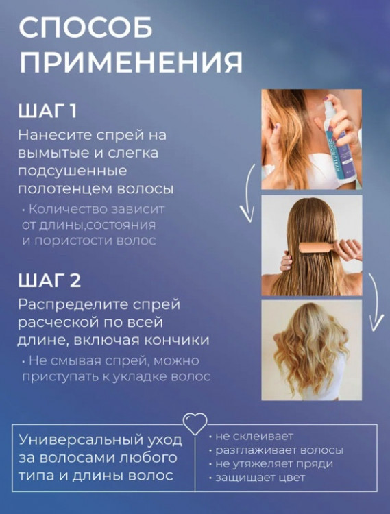 Dctr.Go Спрей для волос 15 в 1 термозащита и блеск 250 мл в Рязани