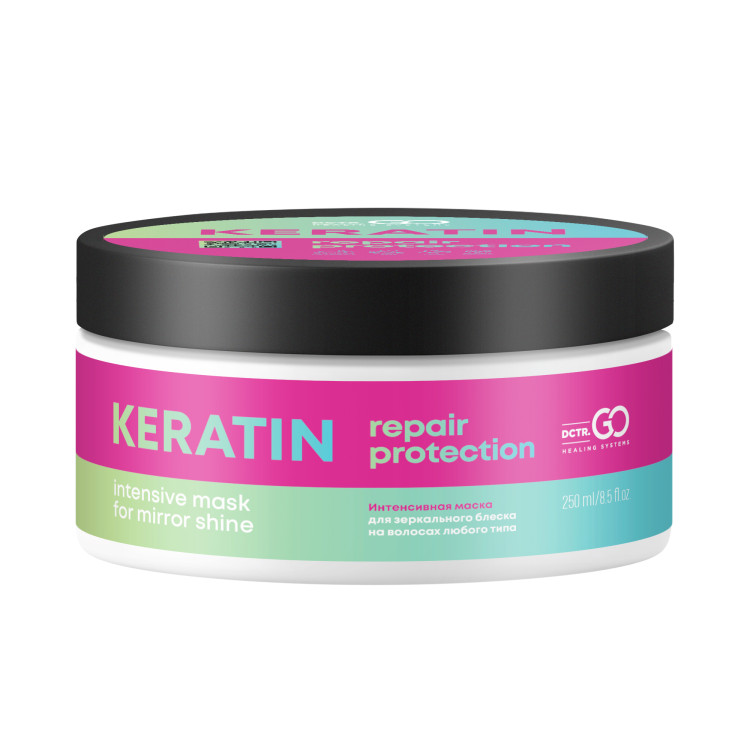 Kератиновая маска для любого типа волос 250 мл. Keratin SPA hair repair в Рязани