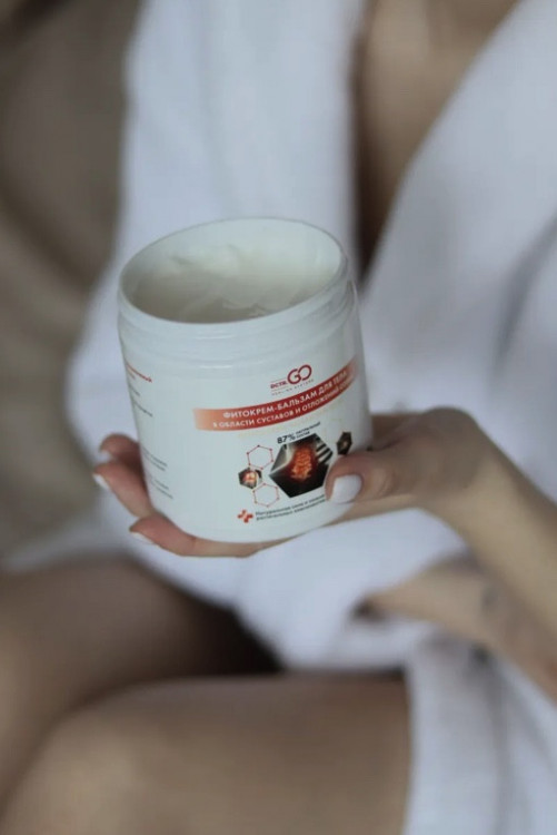 Фитокрем-бальзам (Крем для суставов, фитокрем) для суставов, локтей 250 мл. DctrGo  в Рязани