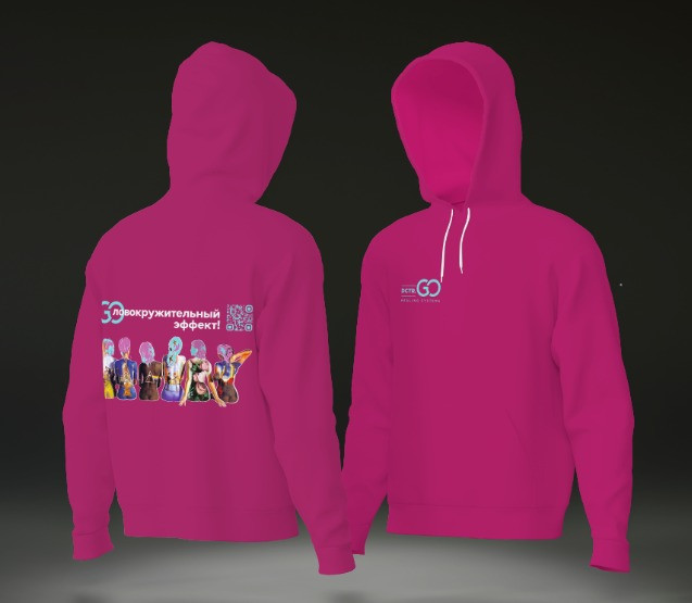 Худи с логотипом Dctr.Go в Рязани