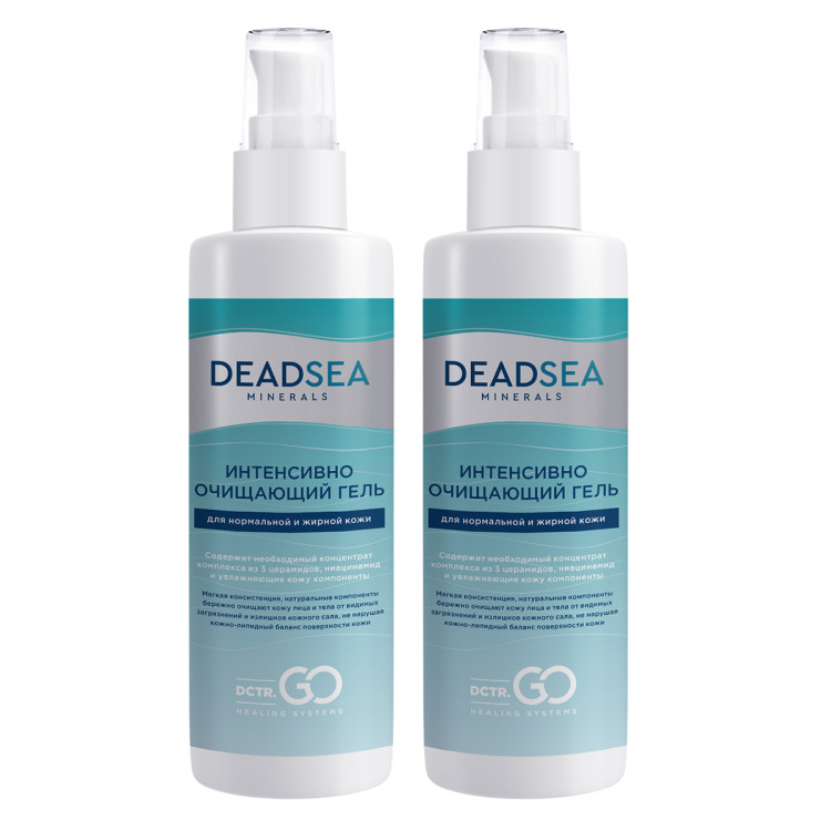 Dctr.Go Набор очищающий гель для умывания лица с церамидами 2 шт в Рязани