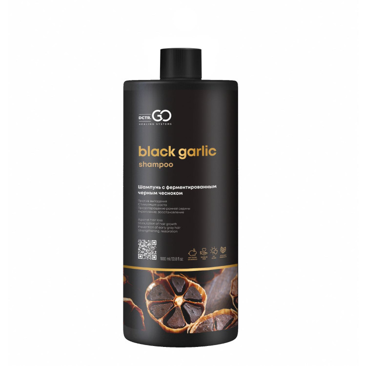 Шампунь с ферментированным чёрным чесноком 1000 мл в Рязани